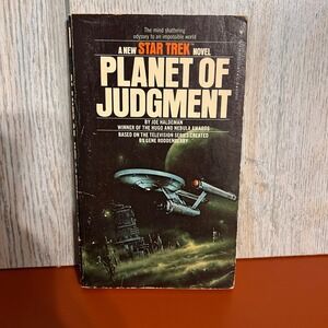 Star Trek Planet of Judgment Joe Haldeman 1977 Bantam Books Paperback Sci-Fi